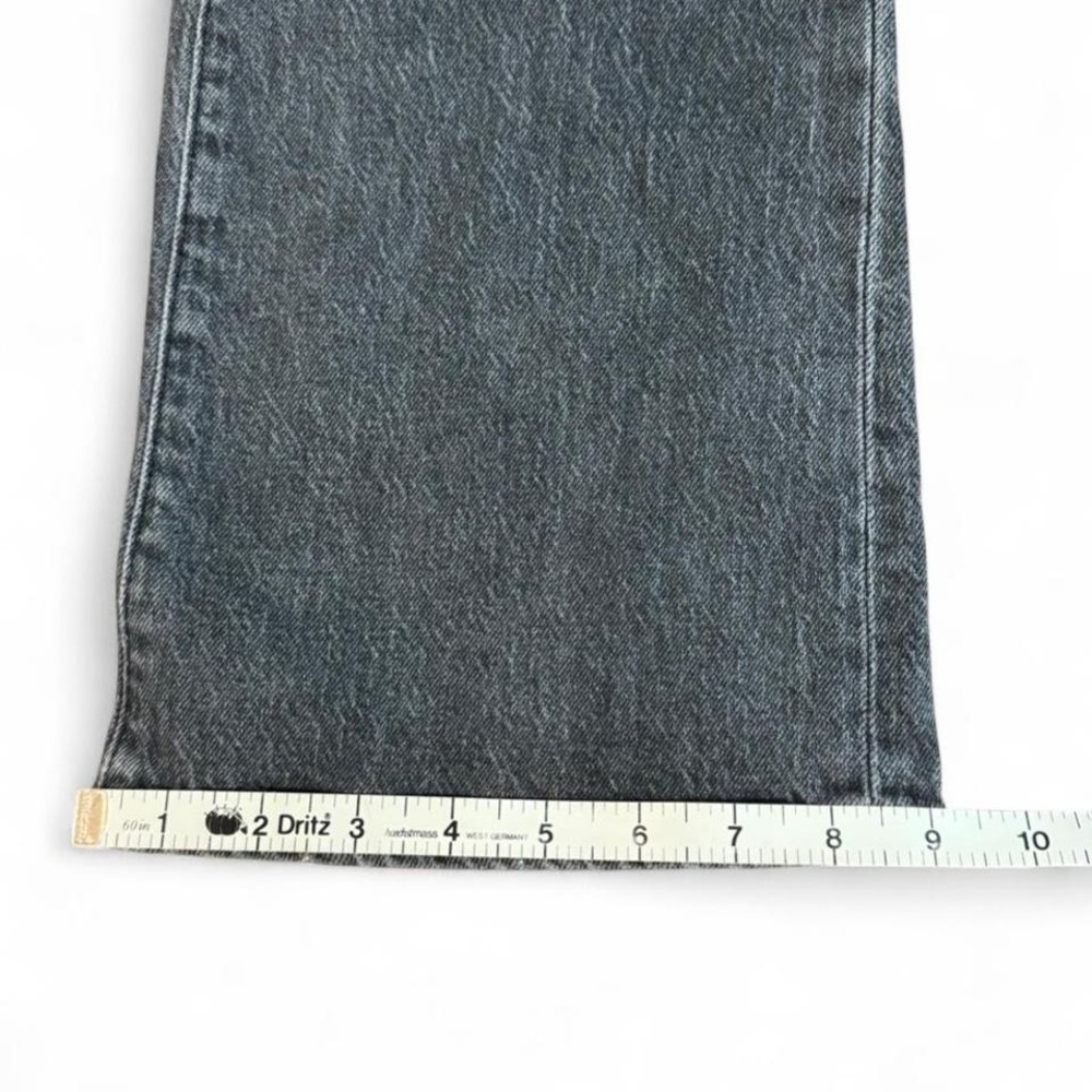 BDG high-rise stretch flare distressed jeans Charcoal black Size 27 - Picture 5 of 8